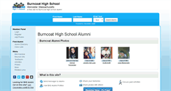 Desktop Screenshot of burncoathighschool.org